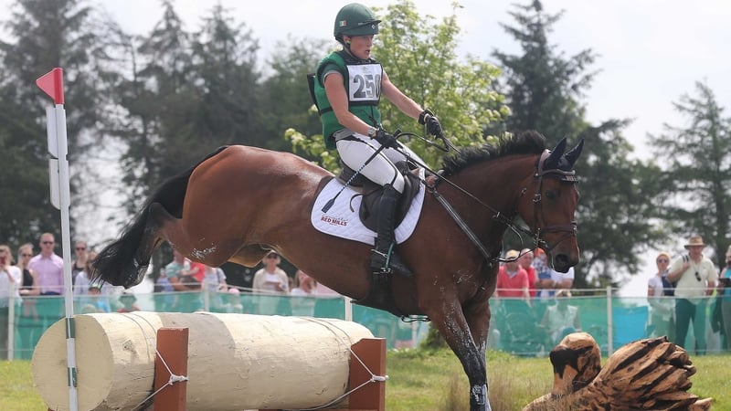 Camilla Speirs leads the Irish challenge