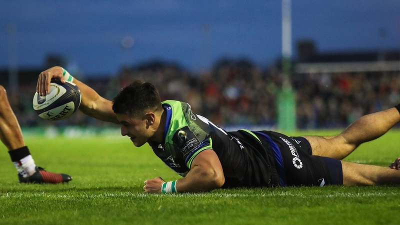 O'Halloran made his Connacht debut in 2009