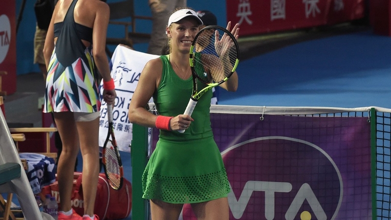 Caroline Wozniacki was taken to three sets in the final