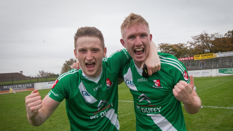 Sarasfield's Dan Nea and Ray Cahill