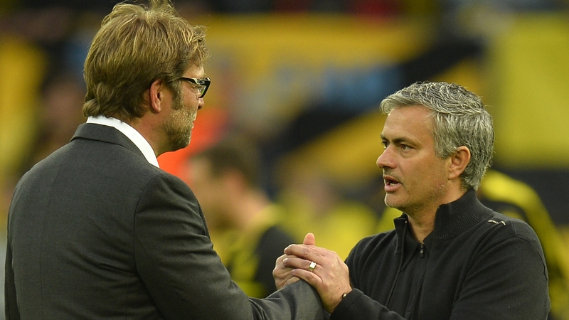 Klopp and Mourinho will come face-to-face again at Anfield