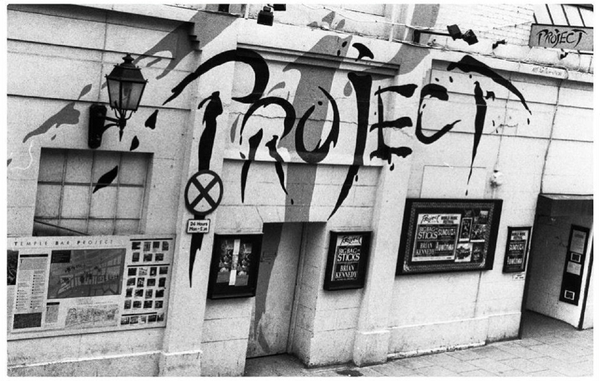 The original Project Arts Centre building, in Dublin's Temple Bar