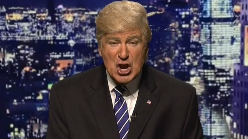 Alec Baldwin impersonate's Donald Trump on Saturday Night Live