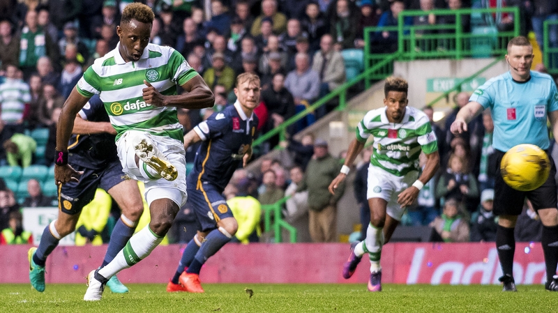 Dembele scored from the spot