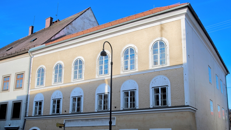 Adolf Hitler was born in the house in April 1889