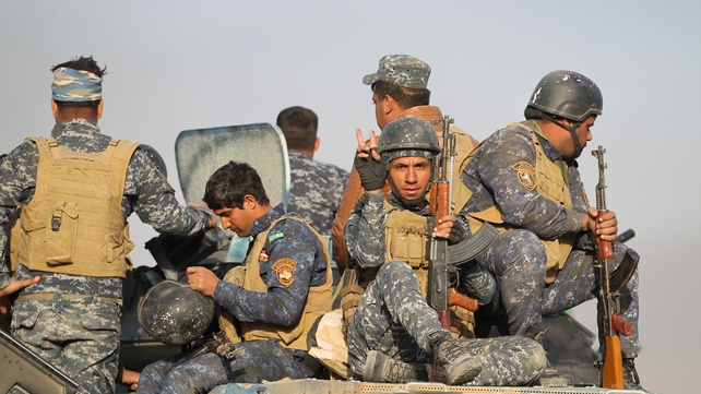 About 30,000 federal forces are leading the offensive to retake Mosul