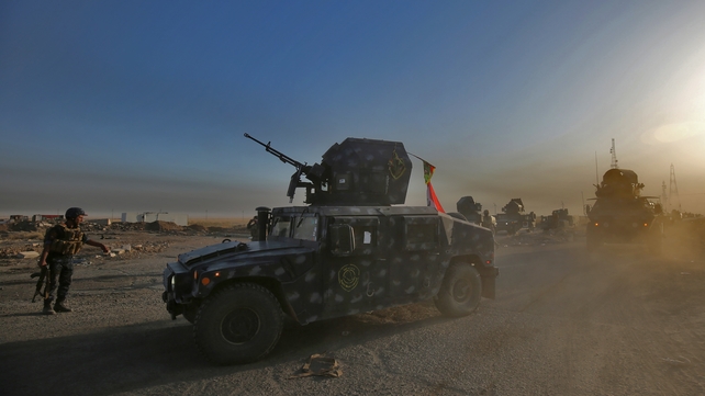 A US-led coalition has been helping train Iraqi forces for months for the fight for Mosul