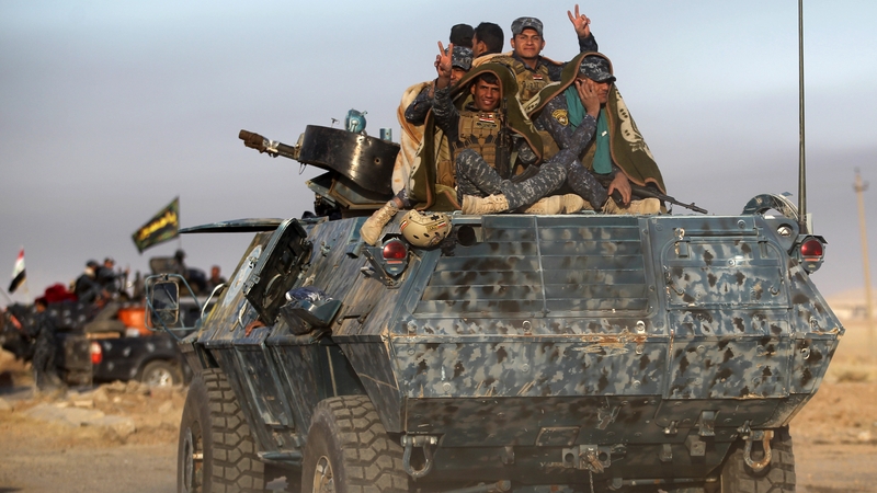 Iraqi forces launched a US-backed offensive yesterday to drive the so-called Islamic State from the northern city of Mosul