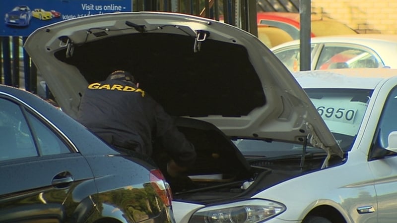 CAB officers have raided a number of locations including car showrooms