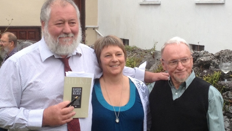 Poets Seamus-Hogan, Ailin Becker and Sean O'Mahony