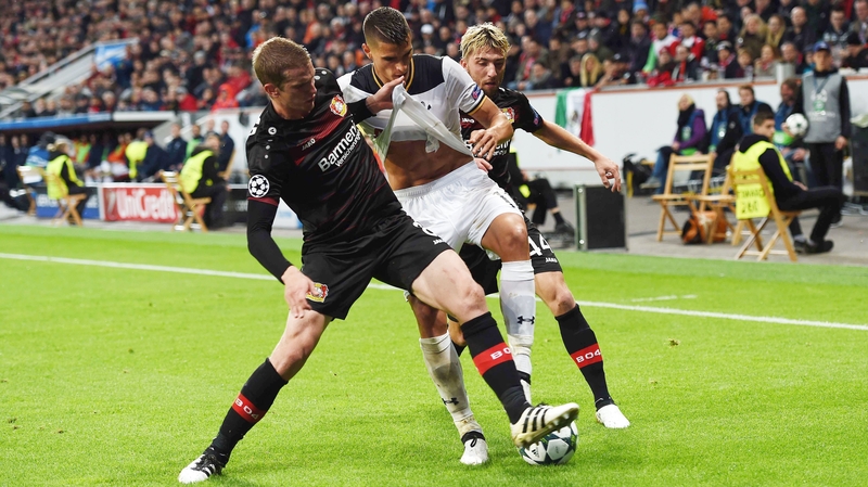 Erik Lamela was at nothing again for Tottenham