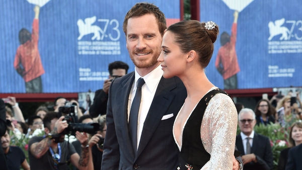 Michael Fassbender and Alicia Vikander