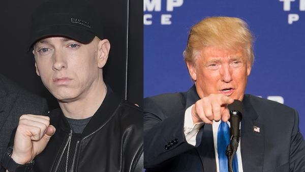 Eminem releases track dissing Donald Trump