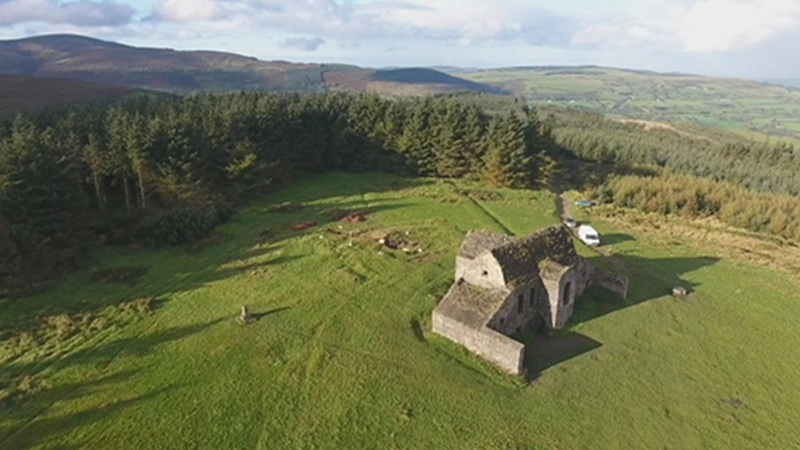 The Hell Fire Club is a national monument built around 1725