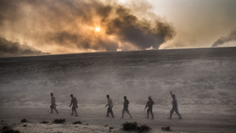 Iraqi forces are advancing towards Mosul