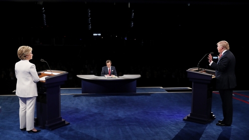 It was the third and final debate in the US presidential election