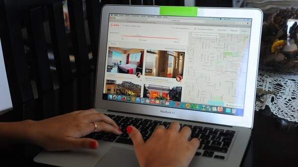 The app generates a map through a web portal and from there draws on all of the locations of current Airbnb properties in Dublin