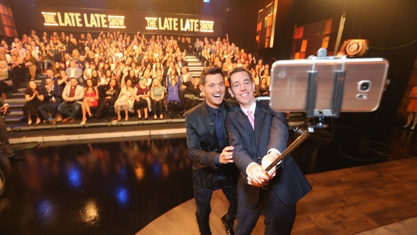 Michael Bublé and Ryan Tubridy