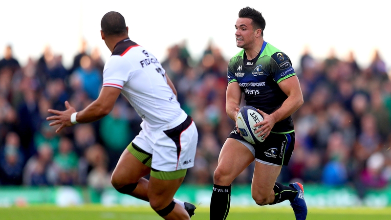 Cian Kelleher in action against Toulouse last weekend