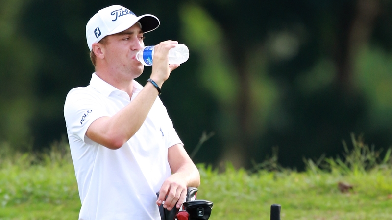 Justin Thomas has a two-shot lead in Kuala Lumpur