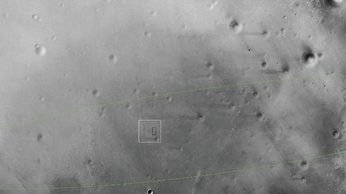 The Schiaparelli probe descended last Wednesday onto the surface of Mars (Pic: European Space Agency)