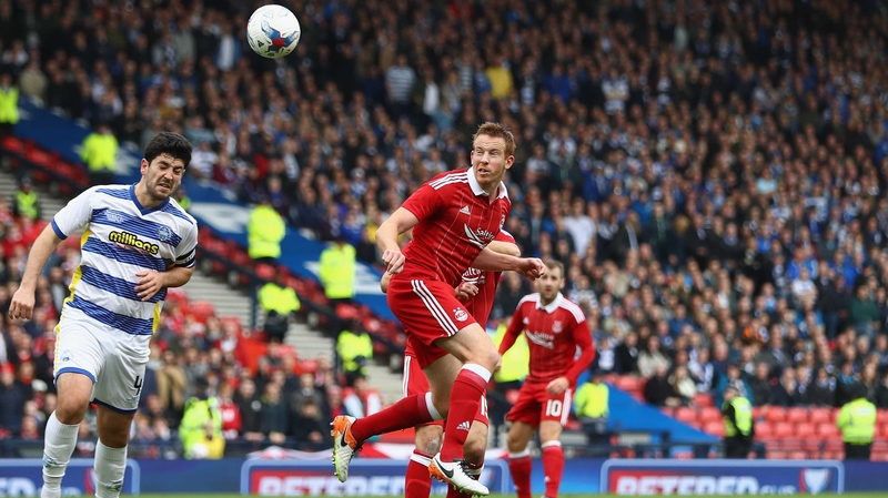 Adam Rooney rose highest to nod in the breakthrough goal