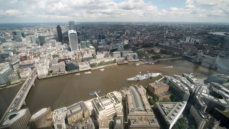 The City of London has been largely cut off from the EU since Britain's full departure last December