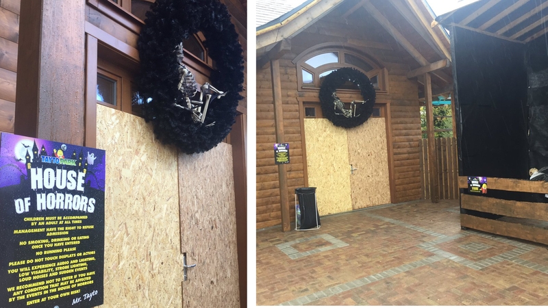 The incident happened at the 'House of Horrors' attraction