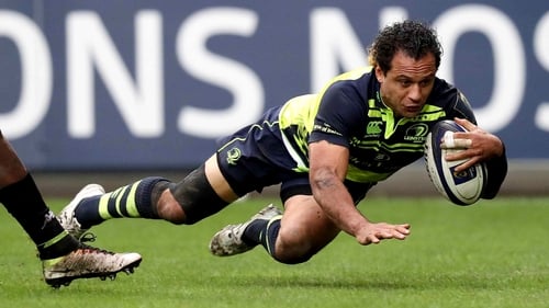 Nacewa's last-gasp try kept Leinster top of Pool 4