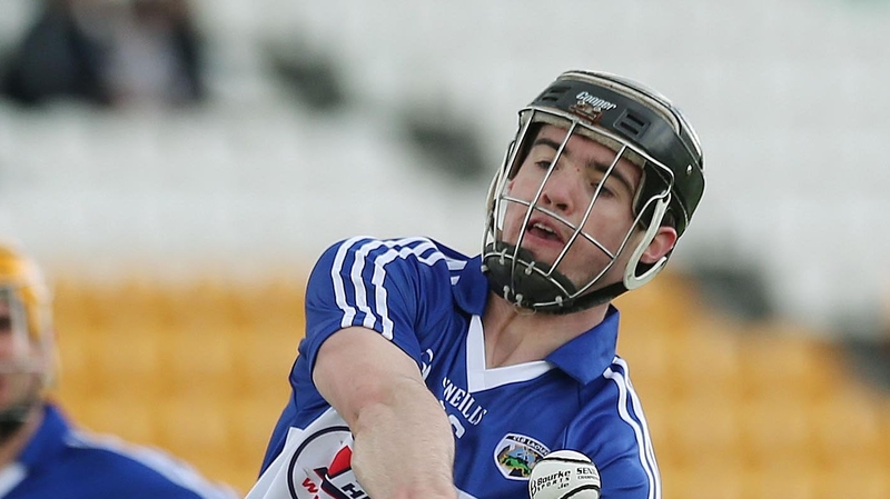 PJ Scully, in action here for Laois, was the hero for first-time winners Borris-Kilcotton