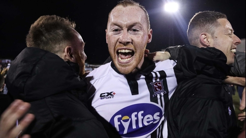 Chris Shields: "We're very pleased just to get over the line towards the end there."