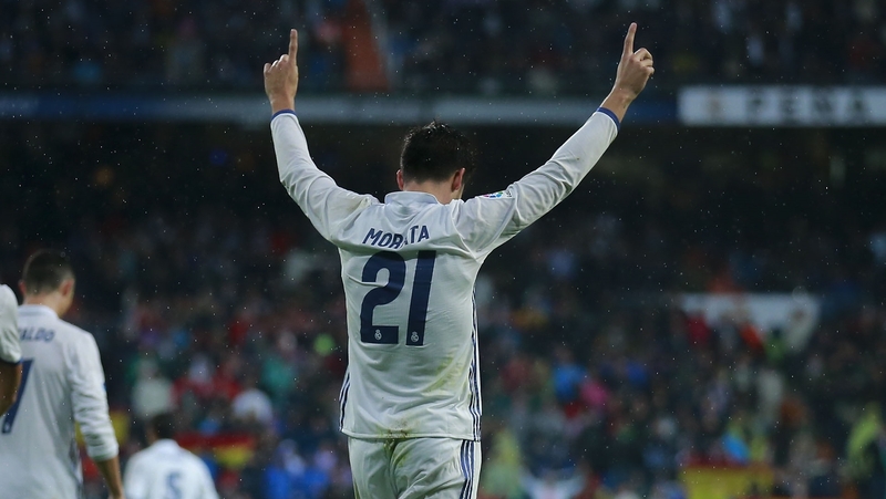 Alvaro Morata is wanted by Manchester United