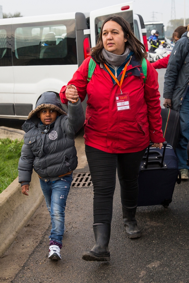 Discussions are under way with British authorities over who should take in children with no family ties in Britain