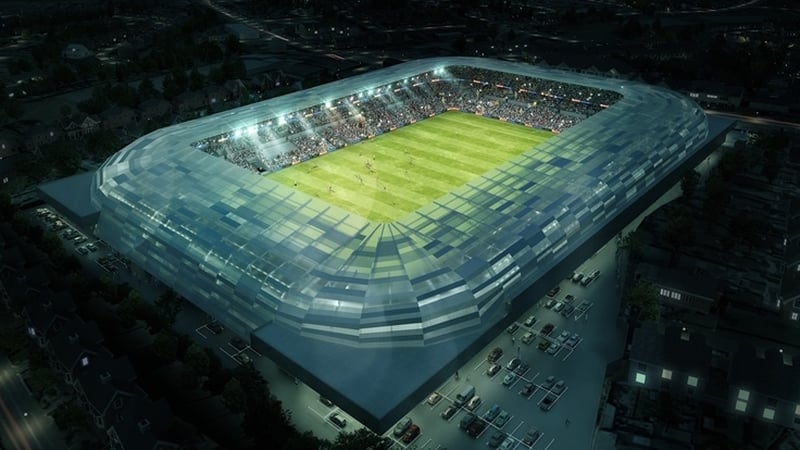The new plans for Casement Park see a reimagined 'bowl' design