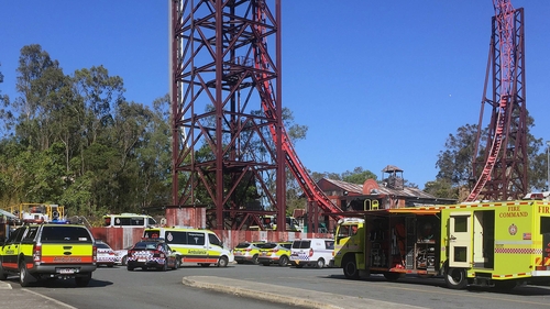 The theme park is located on Australia's Gold Coast