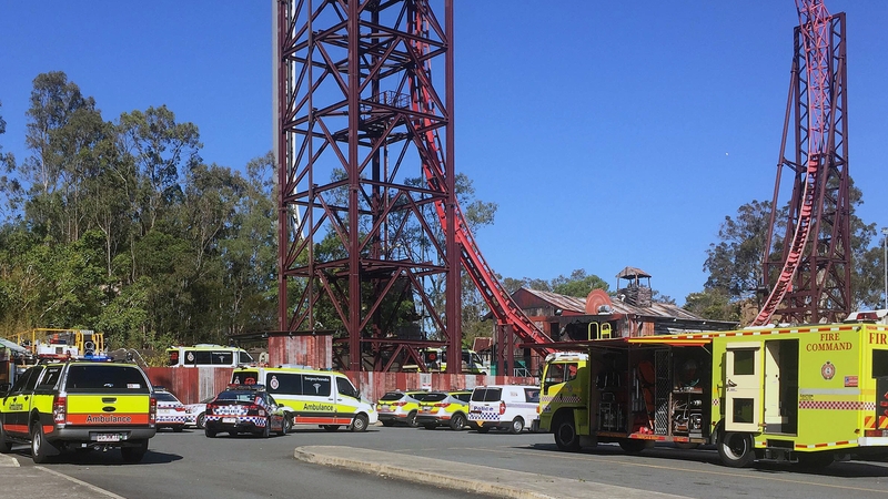The theme park is located on Australia's Gold Coast