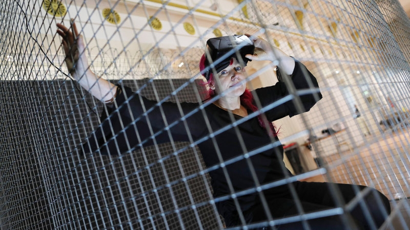 Elaine Hoey in The Weight of Water, which won the RDS Taylor Art Award on Tuesday night