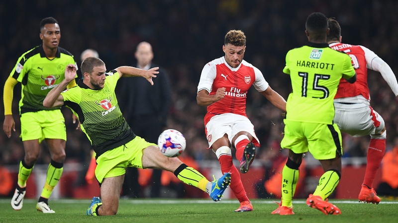 Alex Oxlade-Chamberlain claimed a brace of goals to give Arsenal victory