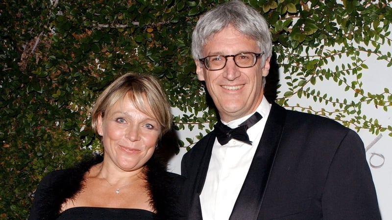 Kevin Curran and former partner Helen Fielding