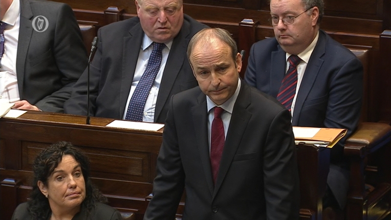 Micheal Martin questioned whether the Dáil should take a week off next week