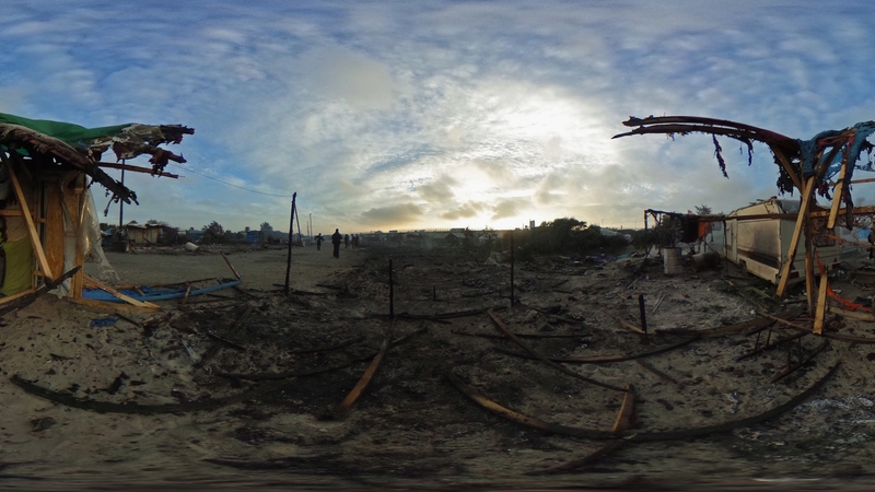 The sprawling camp was once home to more than 6,000 people