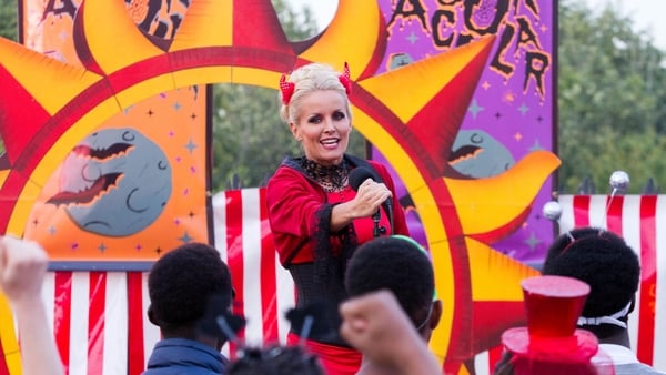 Jude opens the Halloween Spooktacular