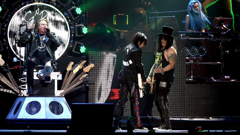 Guns N' Roses for Croker or are fans using their illusion too much?