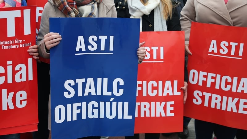 Yesterday's strike closed over 500 secondary schools around the country