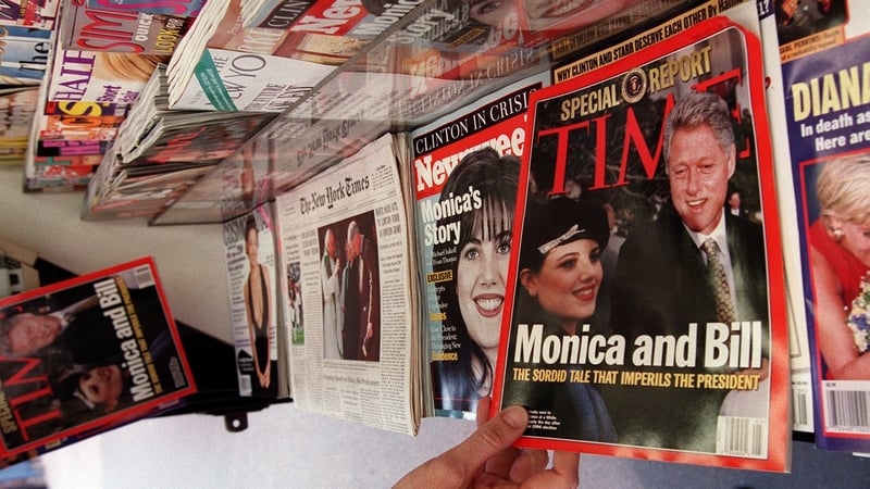 Bill Clinton was acquitted of impeachment following the exposing of his affair with Monica Lewinsky