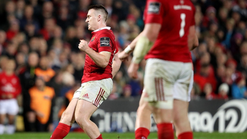 Rory Scannell's drop goal saw Munster prevail in Belfast