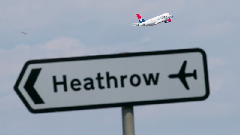 18.2 million passengers travelled through Heathrow Airport's four terminals between January and March