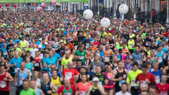 The race was oversubscribed. with 3,156 applicants not getting a spot on the start line