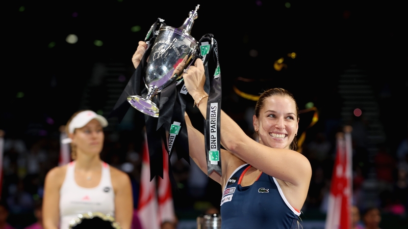 Domenika Cibulkova bagged the biggest prize of her career