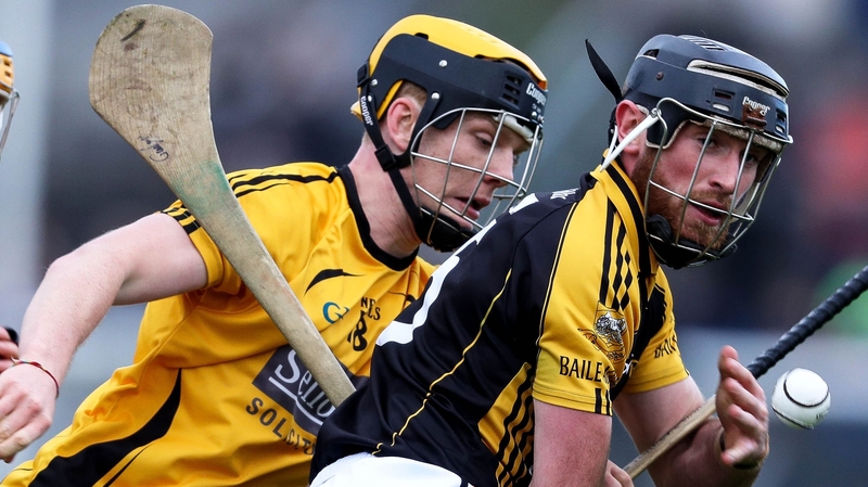 Ballyea’s Gearoid O’Connell with Ger Powell of Clonlara